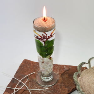 Floating Plant Candle